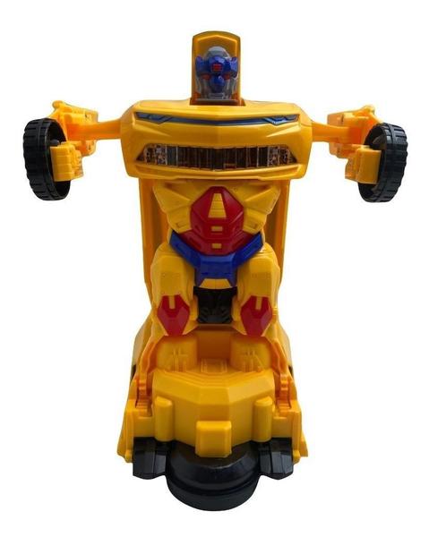 Imagem de Brinquedo Transformers Carro Camaro Amarelo Bumblebee