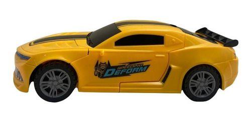 Imagem de Brinquedo Transformers Carro Camaro Amarelo Bumblebee