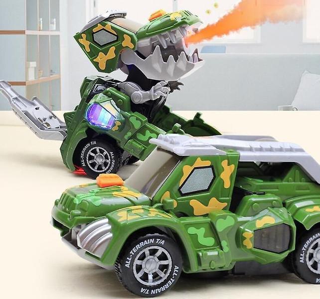 Imagem de Brinquedo Transformes Carro Dinossauro Solta Fumaça