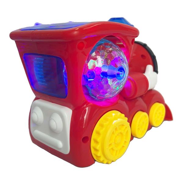 Imagem de Brinquedo Trem Thomas Trenzinho Infantil Luz Som Bate Volta