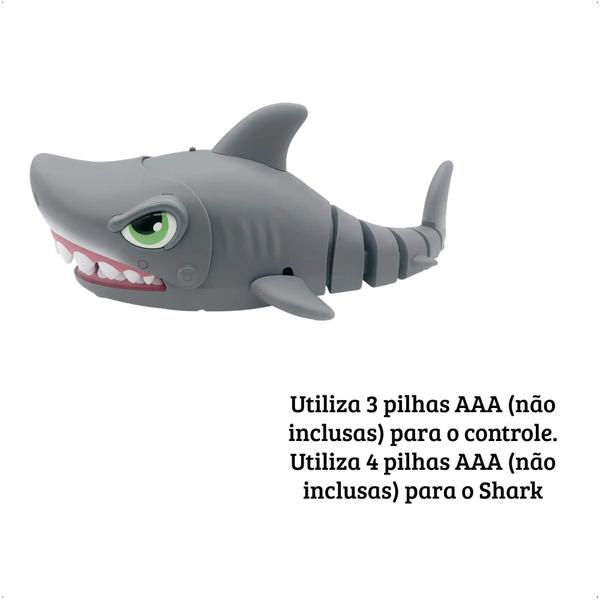Imagem de Brinquedo Tubarão de Controle Remoto Shark Attack Multikids - BR2061