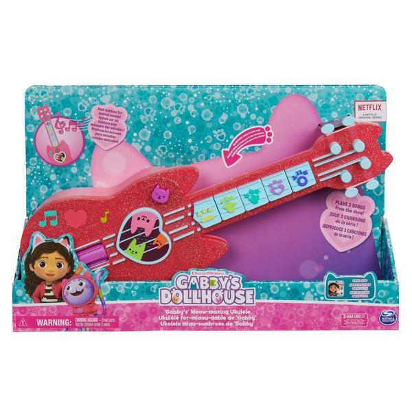 Imagem de Brinquedo Ukulele Casa Da Gabby Dollhouse Com Som Infantil