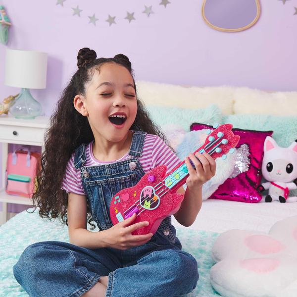 Imagem de Brinquedo Ukulele Casa Da Gabby Dollhouse Com Som Infantil