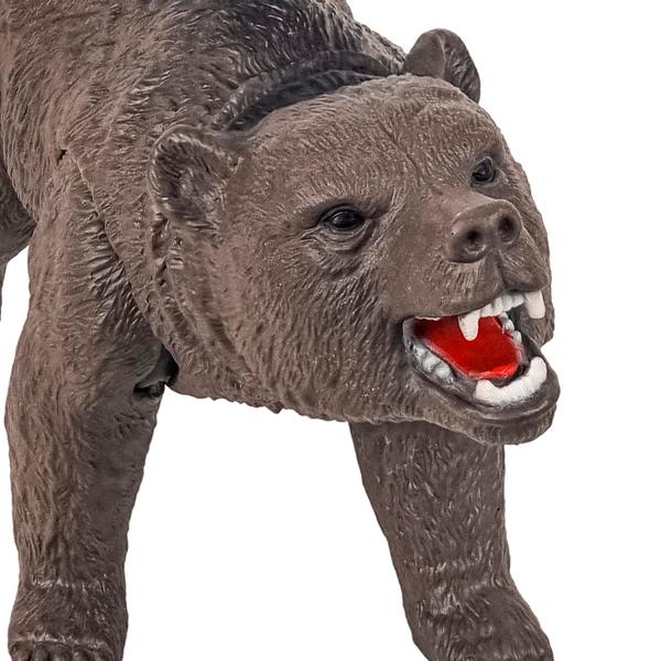 Imagem de Brinquedo Urso Forest Animals 23 cm Vinil Articulado Realista - Silmar Brinquedos