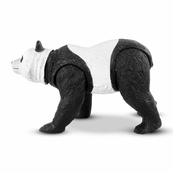 Imagem de Brinquedo Urso Panda Forest Animals 23 cm Vinil Articulado Realista - Silmar Brinquedos