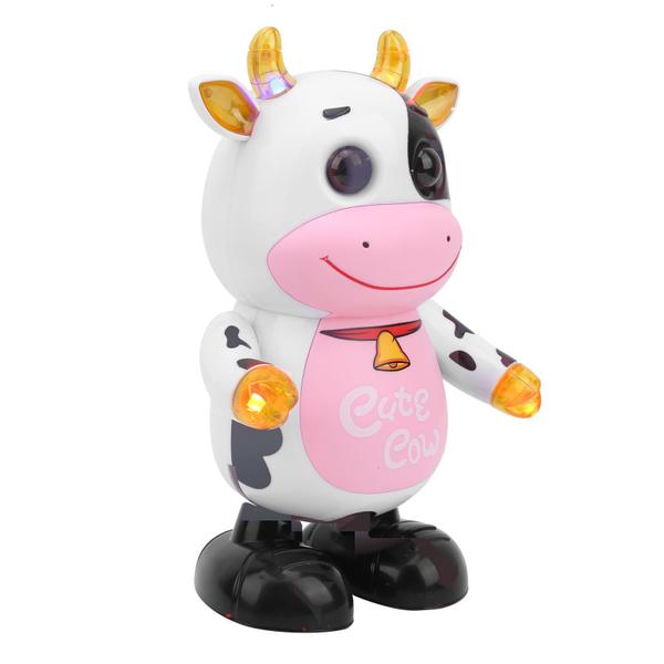 Brinquedo Vaca Divertida Musical Dançante com Luzes. - DM TOYS Imagem de Brinquedo Vaca Divertida Musical Dançante com Luzes.