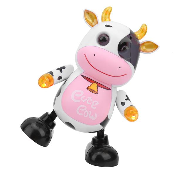 Brinquedo Vaca Divertida Musical Dançante com Luzes. - DM TOYS Imagem de Brinquedo Vaca Divertida Musical Dançante com Luzes.