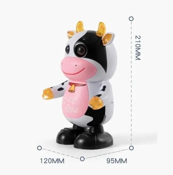 Brinquedo Vaca Que Dança Infantil Musical Som Luz A Pilha - TOYS Imagem de Brinquedo Vaca Que Dança Infantil Musical Som Luz A Pilha