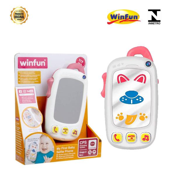 Imagem de Brinquedo Winfun Minha Primeira Selfie Rosa - Yes Toys