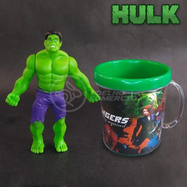 Imagem de Brinquedos Bonecos Colecionáveis Action Figure+ Caneca 350Ml