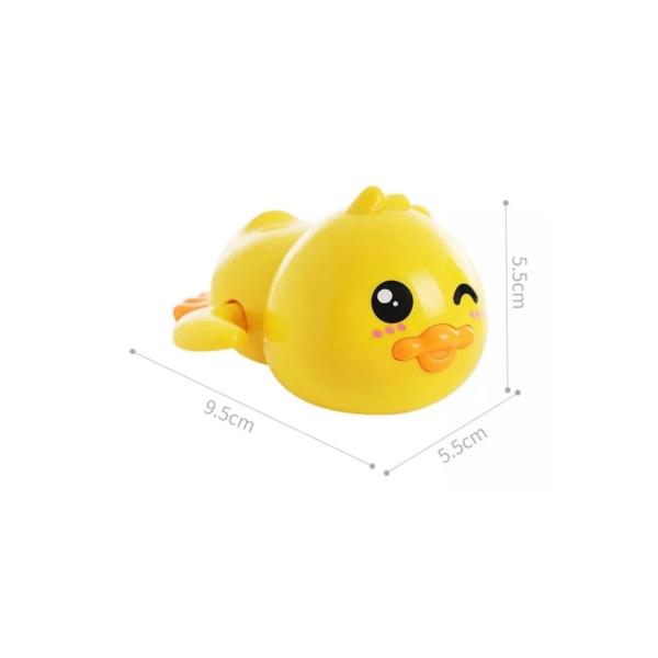 Imagem de Brinquedos de banho Swimmer Duck para bebês e crianças