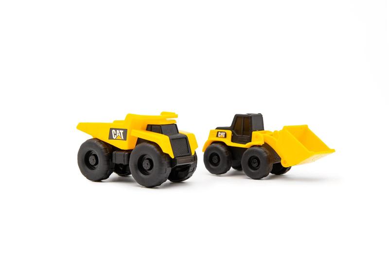 Imagem de Brinquedos de construção CAT Little Machines Ground Crew com Insta-Dirt