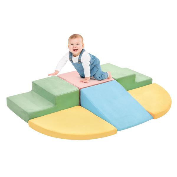 Imagem de Brinquedos de escalada KIZLAND Climb & Crawl Soft Foam para crianças