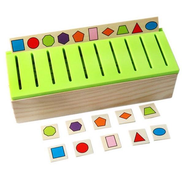 Imagem de Brinquedos de madeira Puzzle Kids Early Learning Educational Wokex