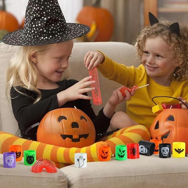 Imagem de Brinquedos de Molas para Halloween - 12 Peças para Festa Infantil