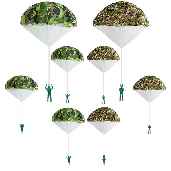 Imagem de Brinquedos de paraquedas ZWBLZY Army Camo para crianças com bonecos masculinos do exército