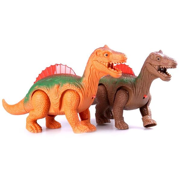 Imagem de Brinquedos dinossauro poderosos para caminhar elétrica modelo de animais brinquedos para crianças