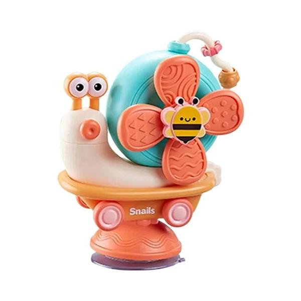 Brinquedos Giratórios Sensoriais Montessori - Ventosas para Bebês - Brinquedo de Viagem para Desenvolvimento de Motricidade Fina Imagem de Brinquedos Giratórios Sensoriais Montessori - Ventosas para Bebês - Brinquedo de Viagem para Desenvolvimento de Motricidade Fina