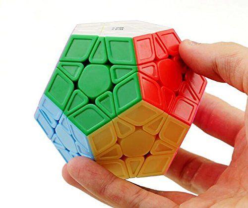 Imagem de Brinquedos Megaminx CuberSpeed QY QiHeng S esculpidos sem adesivo