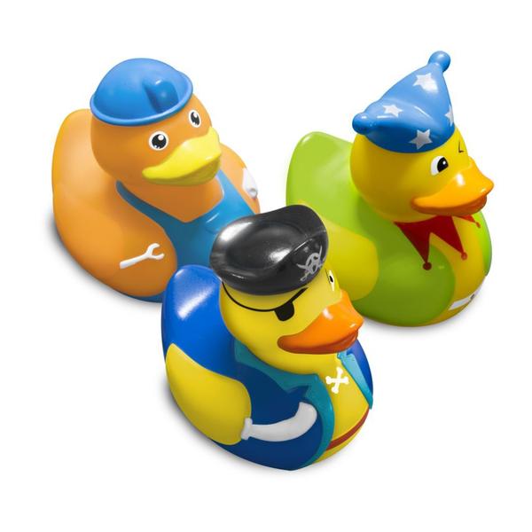 Imagem de Brinquedos Para Banho - Patos Fantasia - Comtac Kids