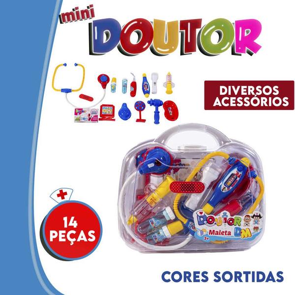 Brinquedos Para Crianças 7 8 9 Anos Kit Médico Completo - DM Toys e Milk Brinquedos Imagem de Brinquedos Para Crianças 7 8 9 Anos Kit Médico Completo