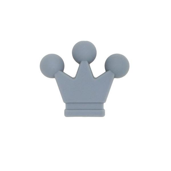 Imagem de Brinquedos para dentição para bebês Wokex 100 unidades Mix Color Crown Silicone Bea