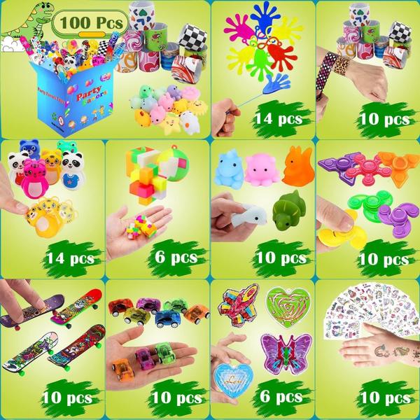 Imagem de Brinquedos Party Favors Dilycery Treasure Box, 100 unidades para crianças