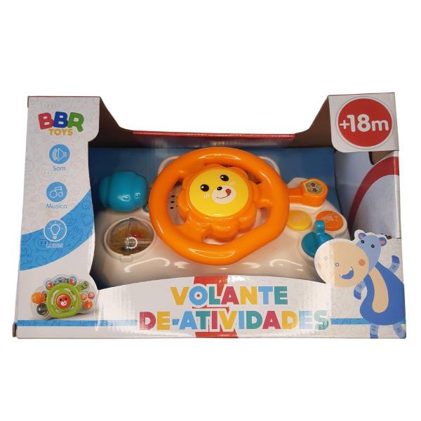 Imagem de Brinquedos Volante Musical Som E Luzes Para Bebê +18 Meses BBR TOYS