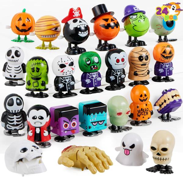 Imagem de Brinquedos Wind Up JOYIN Halloween, 24 peças para lembrancinhas e crianças