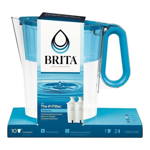 Imagem de Brita Jarro De Água Capacidade Para 10 Copos Com 2 Filtros