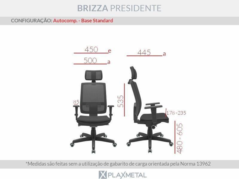 Imagem de Brizza Slider 3D Base Stand Plaxmetal Sem Ap Sintético Preto