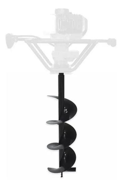 Broca 80 X 20Cm Pino Trava Perfurador De Solo Vulcan Preto - Nakasaki/Sa Tools Imagem de Broca 80 X 20Cm Pino Trava Perfurador De Solo Vulcan Preto