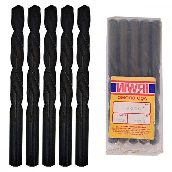 Imagem de Broca Aco Carbono Madeira Dormer/Irwin 1/2'' ./ Kit Com 5 Peças