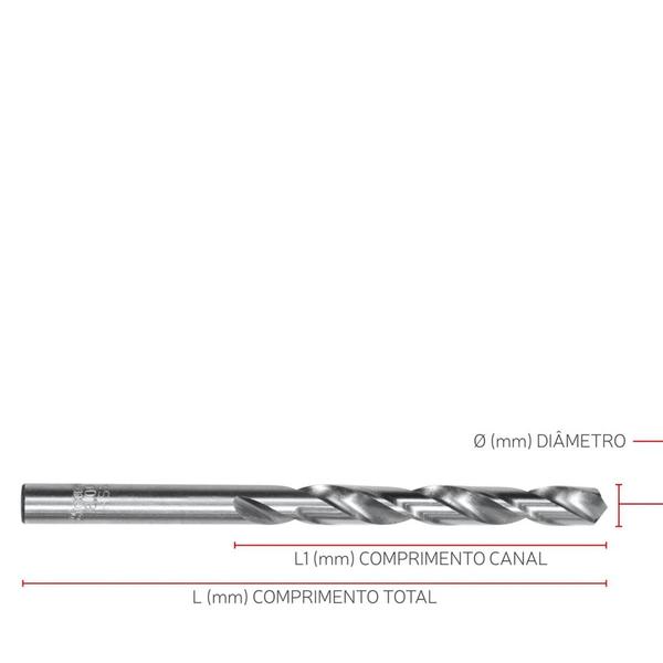 Imagem de Broca Aço Rápido 1,00mm - KBAR010 - STARRETT