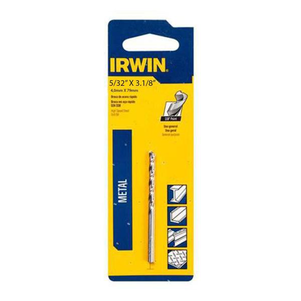 Imagem de Broca  Aço Rápido Metal ANSIB94 11Mde 79mm x5/32 Pol. IRWIN