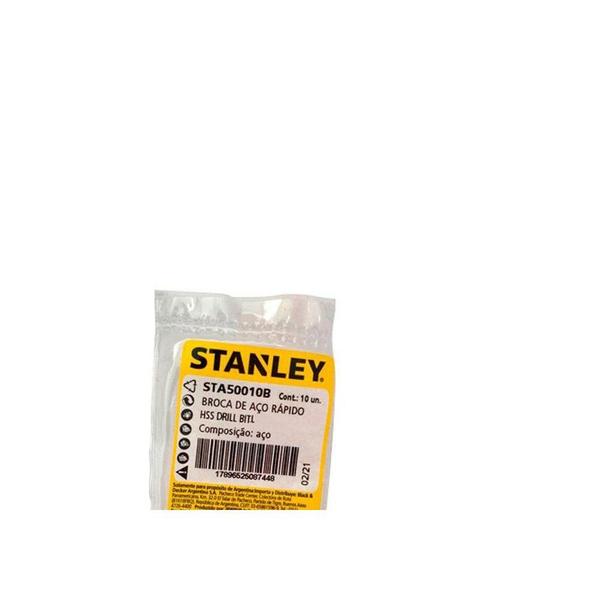 Imagem de Broca Aco Rapido Stanley 1,5 Mm - Kit C/10 Unidades