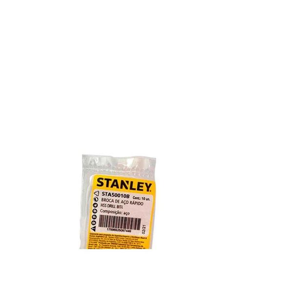 Imagem de Broca Aco Rapido Stanley. E 1/8 - Kit C/10 Unidades