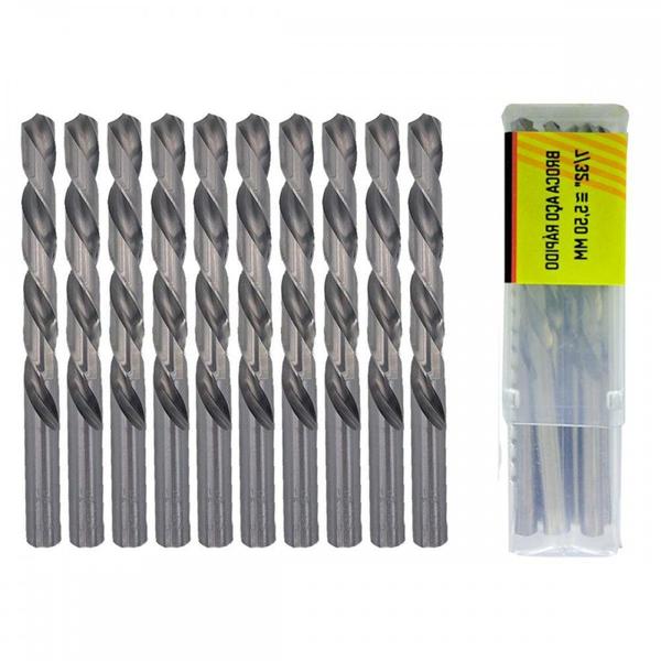 Imagem de Broca Aco Rapido Thompson 5,5Mm-7/32'' - 1329 . / Kit C/ 10 Peças