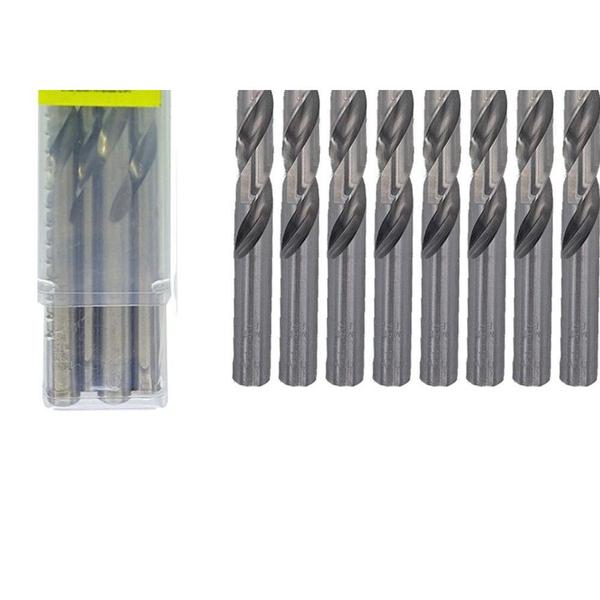 Imagem de Broca Aco Rapido Thompson 7,5Mm-19/64'' - 1333 - Kit C/10 Peças