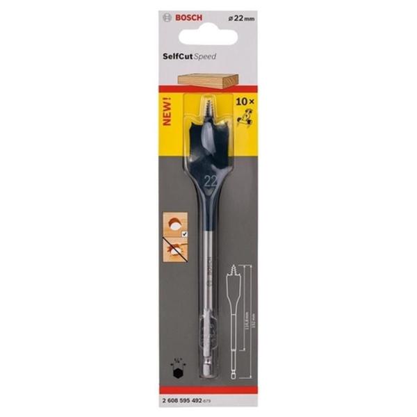 Imagem de Broca Chata Self Cut Bosch 22Mm X 152 Mm