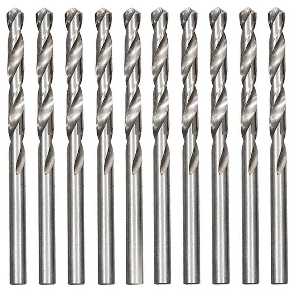 Imagem de Broca de aco rapido para metal, 8,0 mm, polida, 10 pcs//mtx