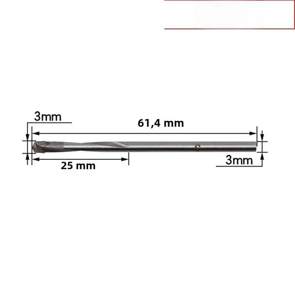 Imagem de Broca De Carboneto De Aço De Tungstênio Para Ferramentas Manuais Profissionais De Plástico De