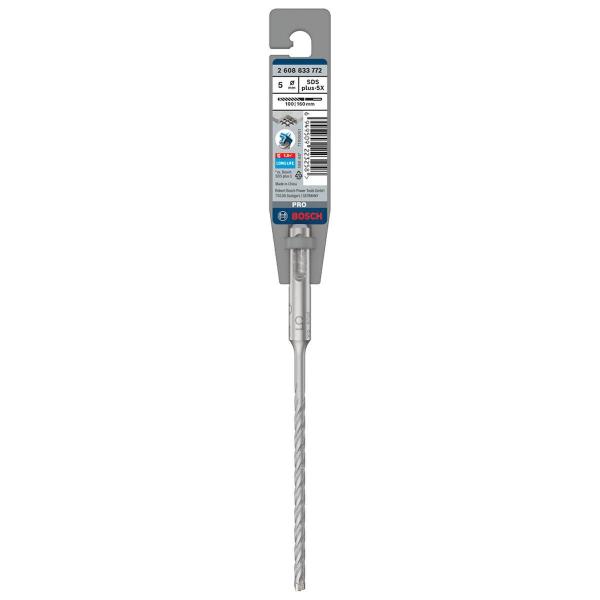 Imagem de Broca Encaixe Sds Plus-5X Com 4 Arestas 5X100X160Mm Bosch