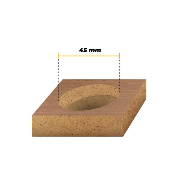 Imagem de Broca Forstner 45mm H10 Corte Em Vídea