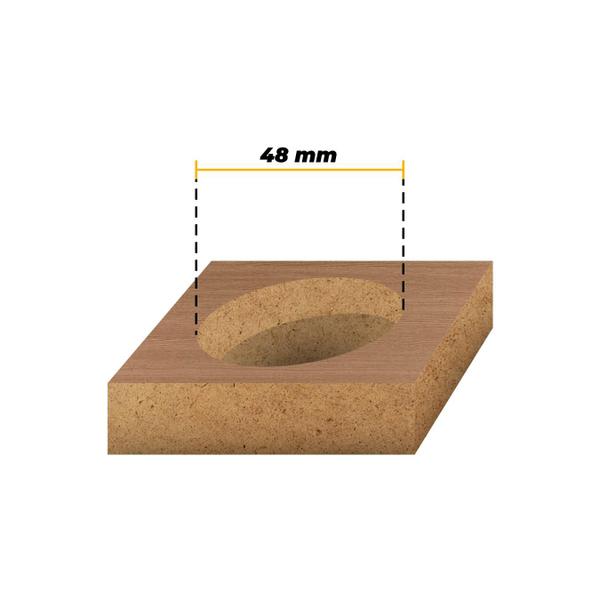 Imagem de Broca Fresa Forstner de 48 Mm Para Madeira Ctk-0490048 Ctpohr