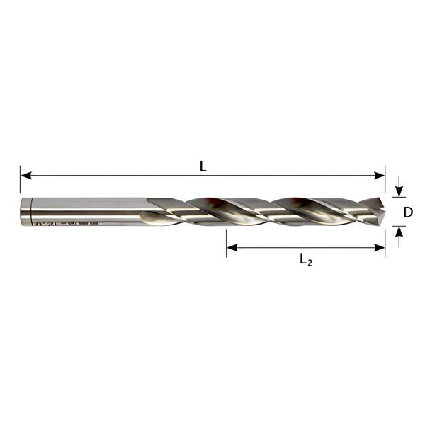 Imagem de Broca Haste Paralela (HSS) - Med. 15mm - DIN 338N