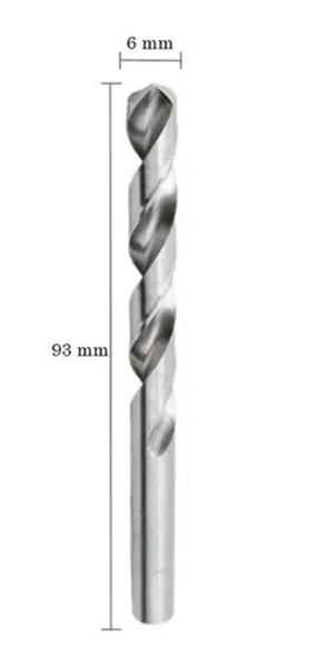 Imagem de Broca Irwin De Aço Rápido 6mm - Kit 2 Pçs