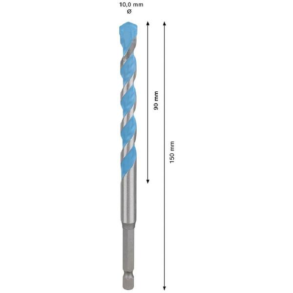 Imagem de Broca Multiconstruction 90 x 150 mm Hex-9 BOSCH