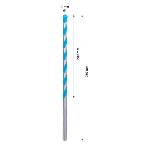 Imagem de Broca Multimaterial Cyl-9 Expert 10 X 200 X 250Mm Bosch