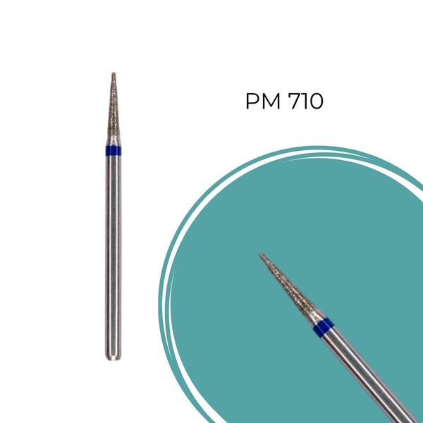 Imagem de Broca Ponta Diamantada Topo Plano PM 710 Brilho